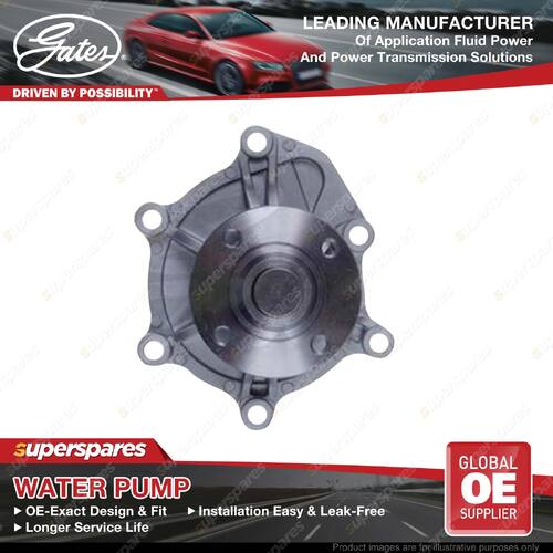 Gates Water Pump for Toyota Landcruiser FZJ80 1FZFE 4.5L 158KW 1992-1997