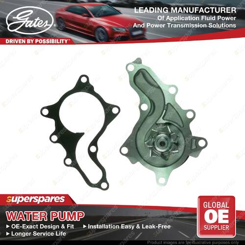 Gates Water Pump for Lexus RX AGLIO 1AR-FE 2.7L 138KW Closed Off-Road Vehicle