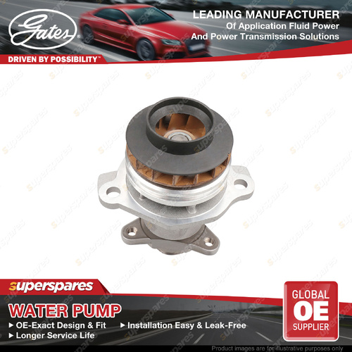 Gates Water Pump for Nissan Navara NP300 D23 D23T 2.3L 120KW 140KW 01/2015-On