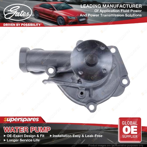 Gates Water Pump for LDV G10 SV7C 2.4L 105KW 4G69S4N Petrol 04/2015-On