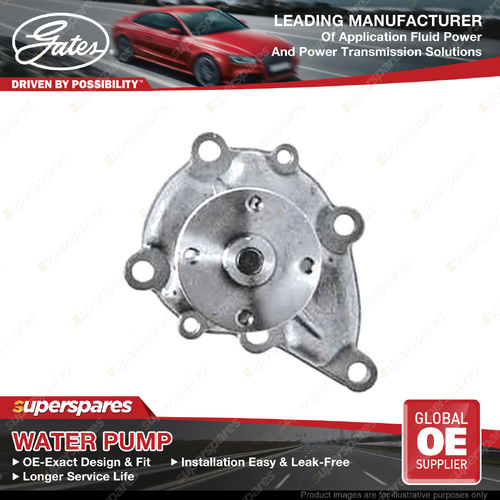 Gates Water Pump for Nissan 120Y B210 Vanette C120 1.2L 38KW 1973-1984