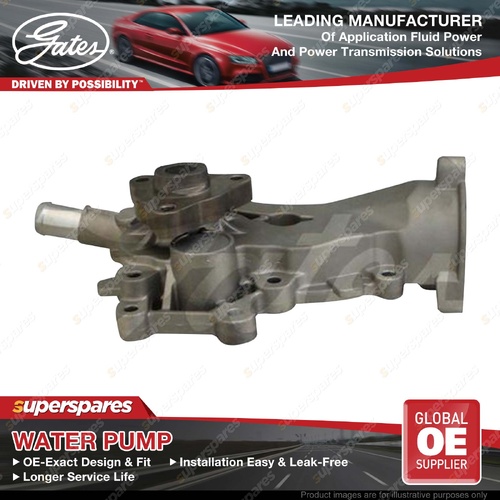 Gates Water Pump for Vauxhall Adam Astra Corsa Zafira 1.2L 1.4L 2009-2019