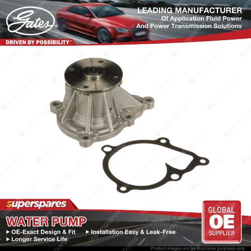 Gates Water Pump for Kia Niro DE 1.6L 104KW Hybrid G4LE SUV 2016-2022
