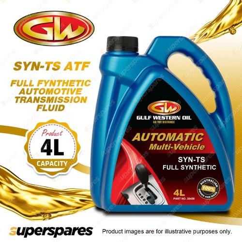 1 x Gulf Western SYN-TS ATF Full Fynthetic Automotive Transmission Fluid 4L