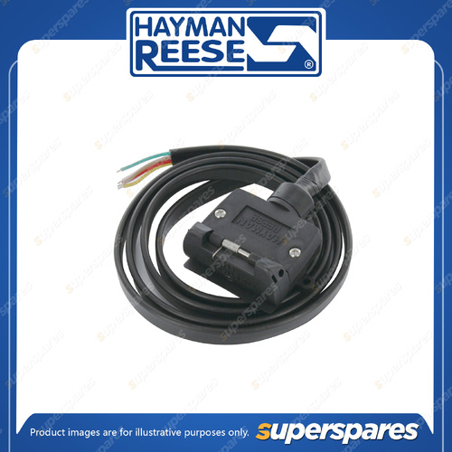 Hayman Reese Trailer Socket - 7 Pin 1.5M Flat Lead - Electrical & Wiring
