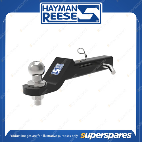 Hayman Reese Towing Accessory Towball Mount Kit 50mm Drop 19mm Rise 300mm Length