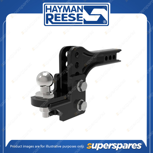 Hayman Reese Towing Accessory Adjustable Tow Ball Mount 3500kg Rating 35x8x22cm