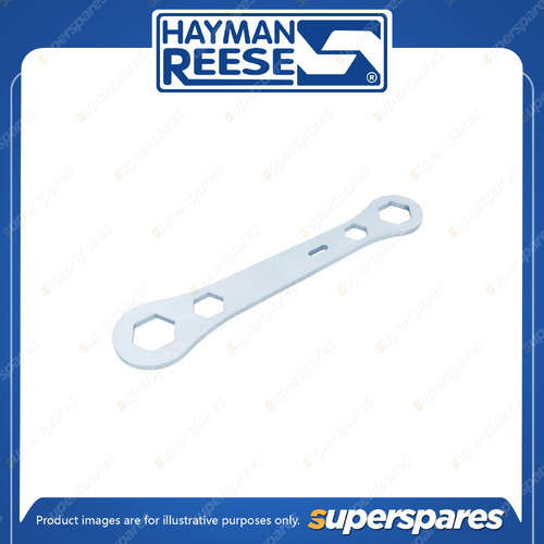 Hayman Reese Towbar Hitch Accessory Tow Ball - Spanner Multi-Fit - Zinc Plated