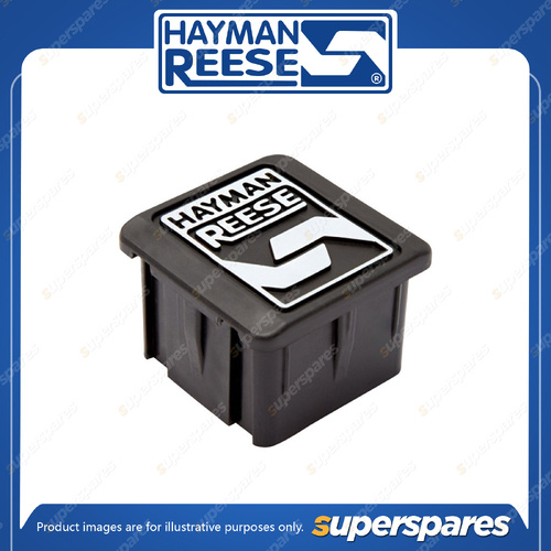 Hayman Reese Towbar Hitch Receiver Plug 50mm x 50mm - Matt Finish