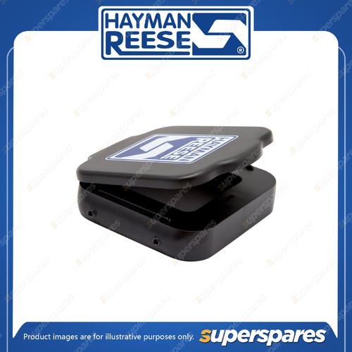 Hayman Reese Towbar Hitch Accessory Spring Loaded Hitch Cover - Powder Coated