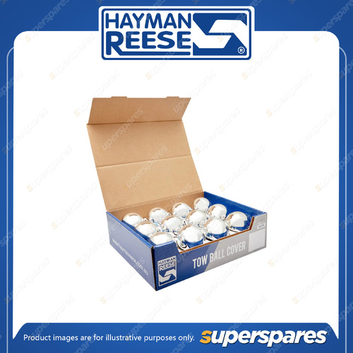 Hayman Reese Towbar Hitch Accessory Tow Ball Cover - 50mm Chrome Boxed