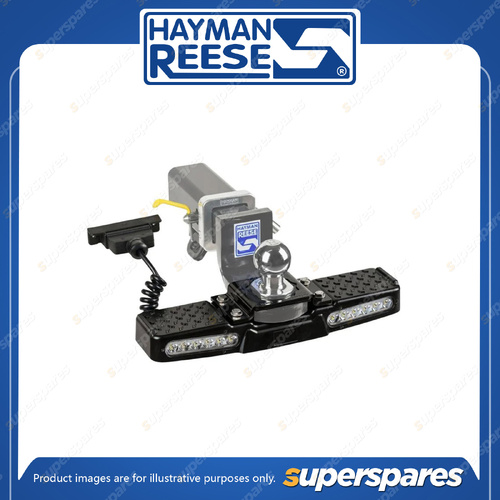 Hayman Reese Towbar Hitch Accessory Towbar Hitch Step Incl. LED - Powder Coated