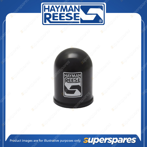 Hayman Reese Towbar Hitch Accessory Tow Ball Cover - 50mm Black Glossy