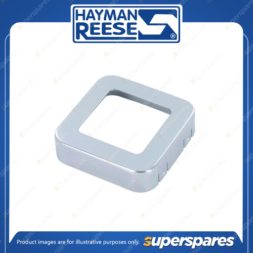 Hayman Reese Towbar Hitch Receiver - Aluminium Collar Cover 40 x 40mm