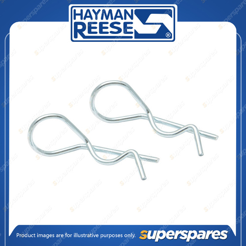 Hayman Reese Towing Accessories Spring Cotter Pin Silver - Pack of 2