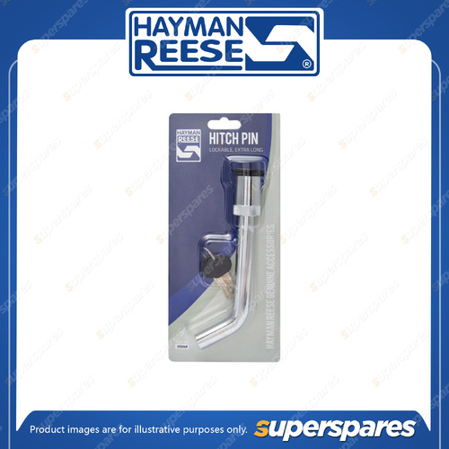 Hayman Reese Towing Accessories Hitch Pin - Lockable - Extra Long - Straight