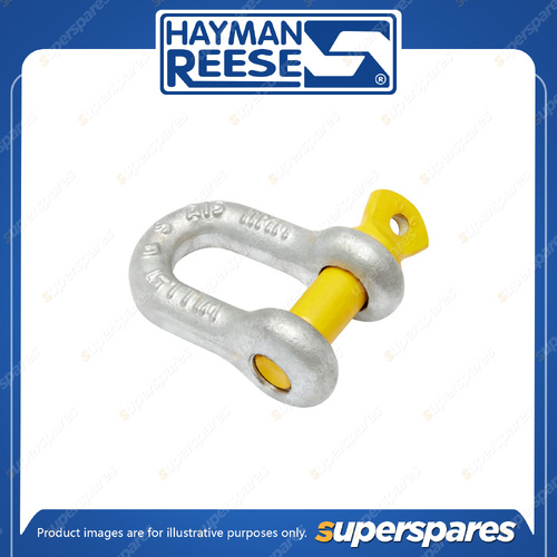 Hayman Reese Towing Accessories D Shackle 11mm - Rated 1500kg - Galvanized