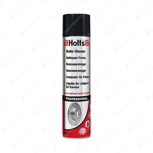 Holts 600ML Professional Brake Cleaner - Degreases Fast Acting and Drying