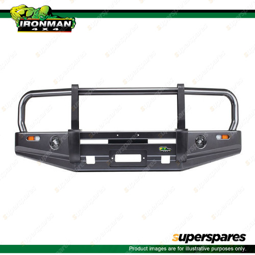 Ironman 4x4 Premium 60.3mm Tube Winch Bumper Bull Bar BBP025 4WD Offroad