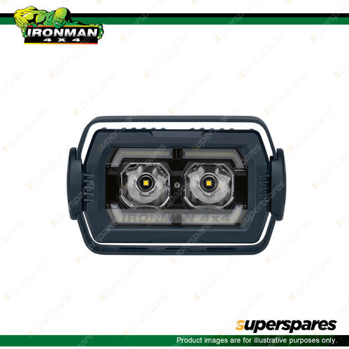 Ironman 4x4 Cosmo 20W Dual LED Light Each ILEDCOSMO to Suit Offroad 4WD