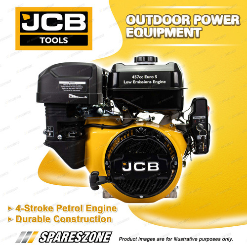 JCB Tools 457CC 15Hp Petrol Engine with Electric Start - 4-Stroke Engine