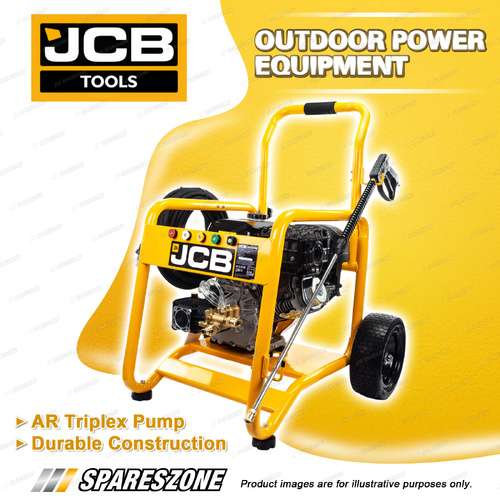 JCB Tools 457CC 4000Psi Petrol Pressure Washer AR Triplex Pump - Durability