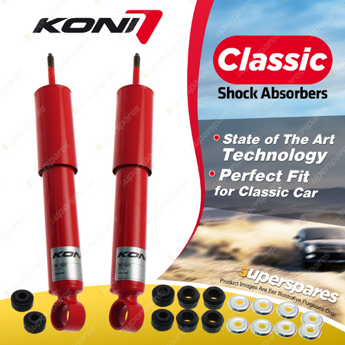 2 x Front KONI Classic Shock Absorbers 80-1021 - Suits Older Performance Cars