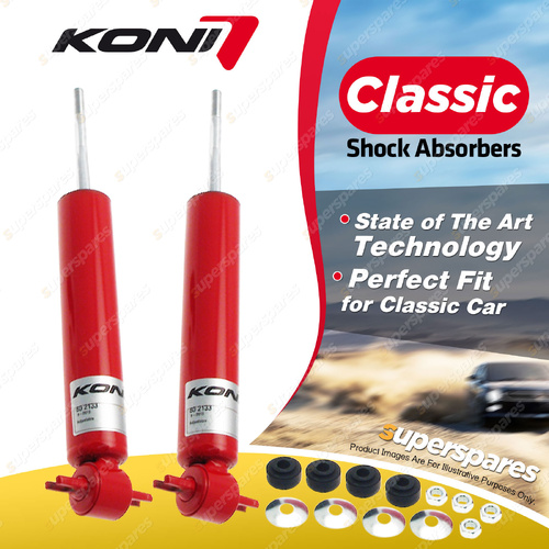 2 x Front KONI Classic Shock Absorbers 80-2133 - Suits Older Performance Cars