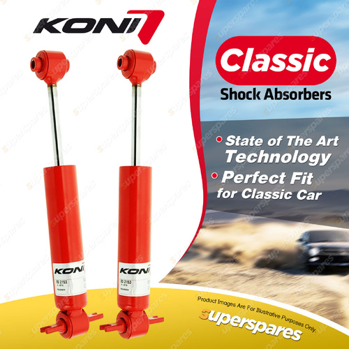 2 x Front KONI Classic Shock Absorbers 80-2153 - Suits Older Performance Cars