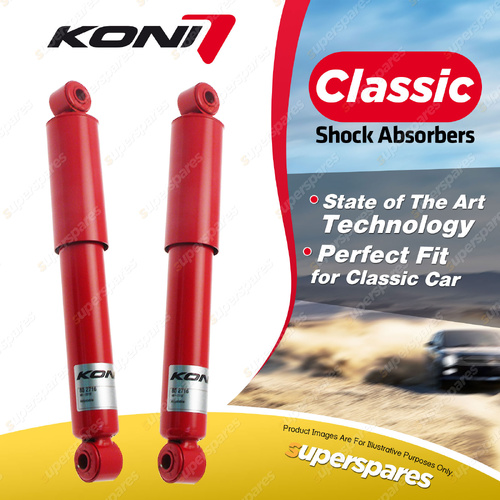 2 x Front KONI Classic Shock Absorbers 80-2716 - Suits Older Performance Cars
