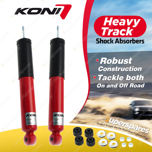 2 x Front KONI Heavy Track Shock Absorbers 30-1417 - Rebound Damping Adjustable