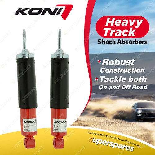 2 x Front KONI Heavy Track Shock Absorbers 30-1565 - Rebound Damping Adjustable