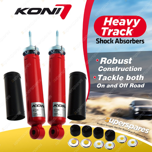 2 x Front KONI Heavy Track Shock Absorbers 30-1588 - Rebound Damping Adjustable