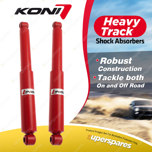 2 x Rear KONI Heavy Track Shock Absorbers 80-1905 - Rebound Damping Adjustable