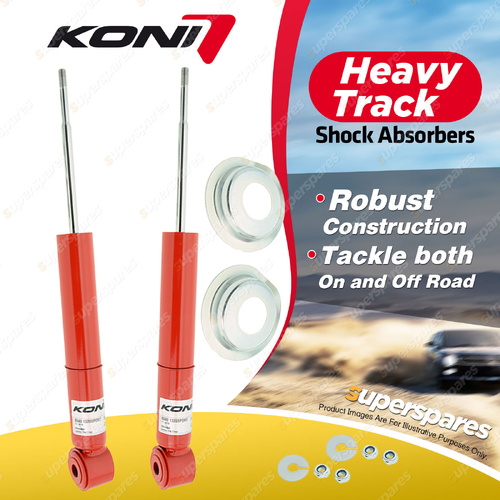 2 x Rear KONI Heavy Track Shock Absorbers 8040-1320Sport - Rebound Adjustable