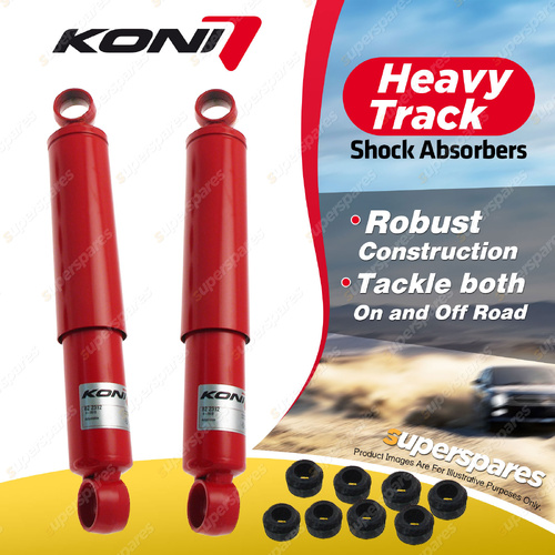 2 x Rear KONI Heavy Track Shock Absorbers 82-2312 - Rebound Damping Adjustable