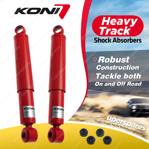 2 x Rear KONI Heavy Track Shock Absorbers 82-2348 - Rebound Damping Adjustable