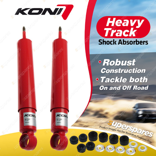 2 x Rear KONI Heavy Track Shock Absorbers 82-2386 - Rebound Damping Adjustable