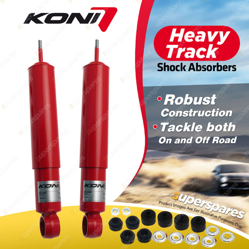2 x Rear KONI Heavy Track Shock Absorbers 82-2447 - Rebound Damping Adjustable
