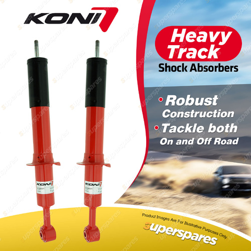 2 x Front KONI Heavy Track Shock Absorbers 82-2560SP1 Rebound Damping Adjustable