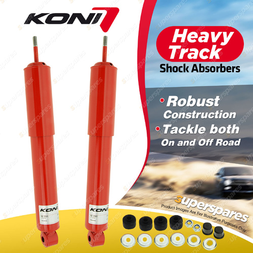 2 x Front KONI Heavy Track Shock Absorbers 82-2591 - Rebound Damping Adjustable
