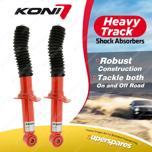 2 x Front KONI Heavy Track Shock Absorbers 82-2601 - Rebound Damping Adjustable