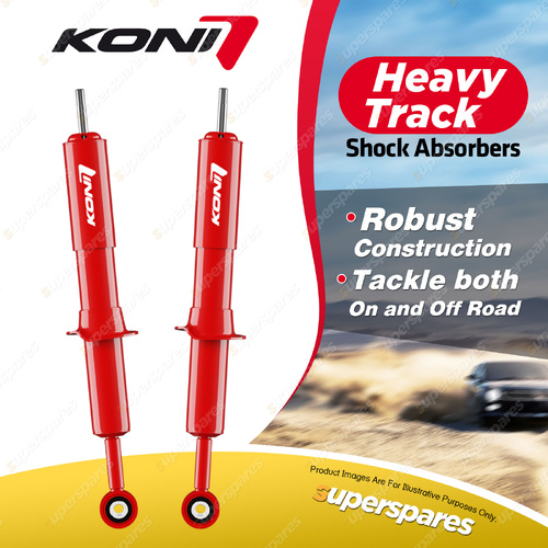2x Rear KONI Heavy Track Shock Absorbers 82-2631SP1 - Rebound Damping Adjustable