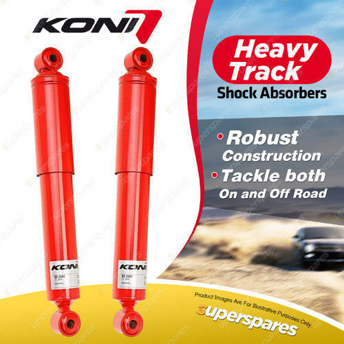 2 x Rear KONI Heavy Track Shock Absorbers 82-2647 - Rebound Damping Adjustable