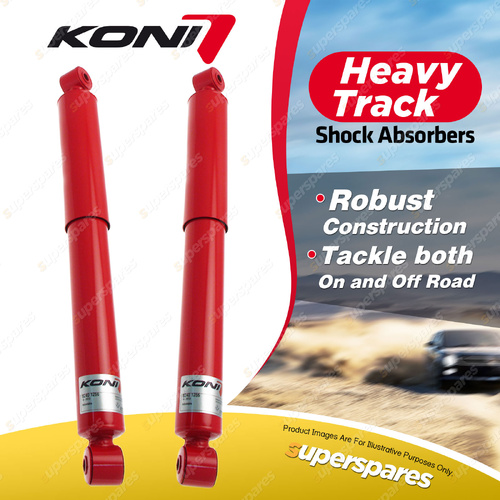 2 x Rear KONI Heavy Track Shock Absorbers 8240-1256 - Rebound Damping Adjustable