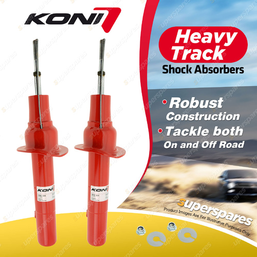 2x Front KONI Heavy Track Shock Absorbers 8240-1264 - Rebound Damping Adjustable
