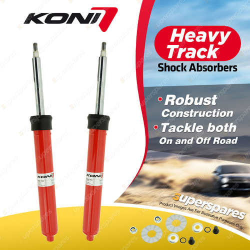 2x Front KONI Heavy Track Shock Absorbers 8640-1459 - Rebound Damping Adjustable