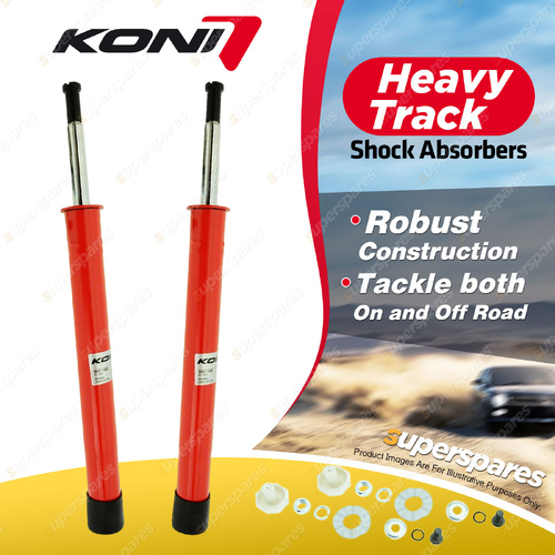2x Front KONI Heavy Track Shock Absorbers 8641-1480 - Rebound Damping Adjustable