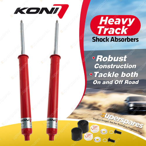 2x Front KONI Heavy Track Shock Absorbers 8641-1510 - Rebound Damping Adjustable
