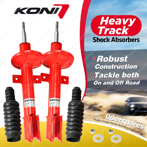 2 x Rear KONI Heavy Track Shock Absorbers 8740-1588 - Rebound Damping Adjustable